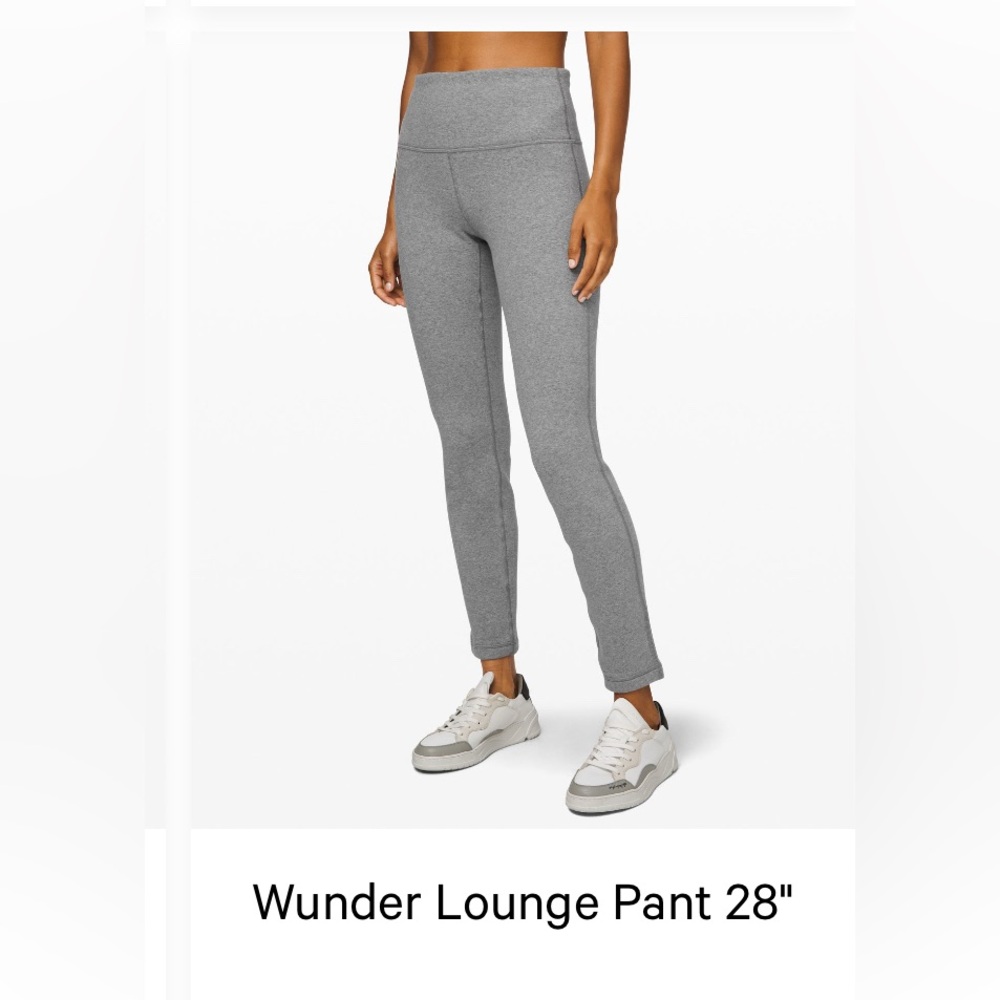 Lulu Lemon Gray Women's Pants 28’